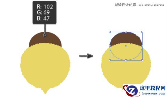 Illustrator绘制抽象风格的小蜜蜂效果