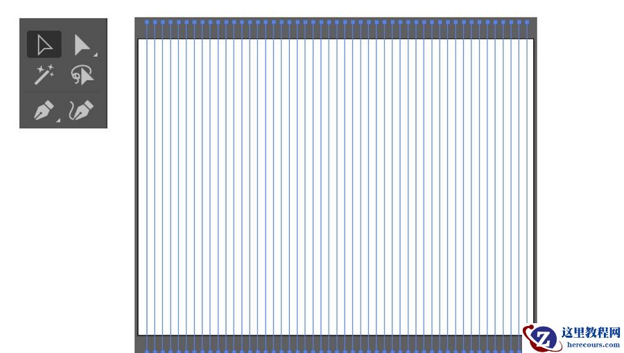 Illustrator绘制2.5D风格的三角形图标