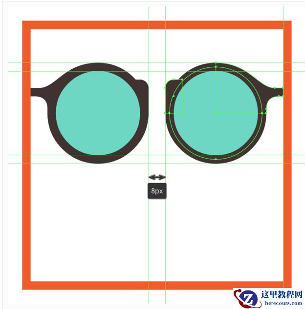 Illustrator制作简约风格的时尚图标包