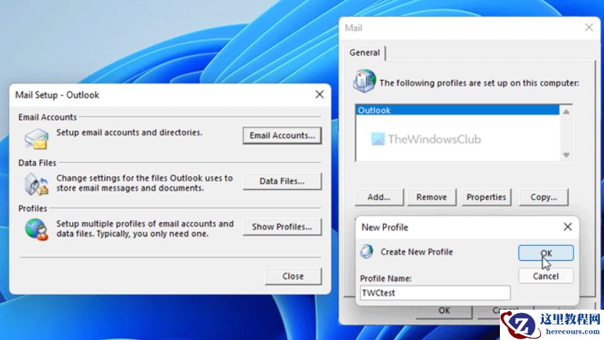 Win11中使用Outlook时错误代码0x80190194-0x90019怎么办？