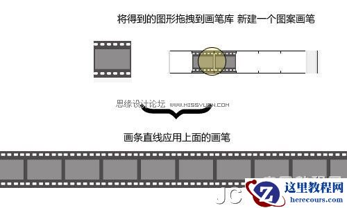 Illustrator实例教程:创建胶片缠绕海报效果