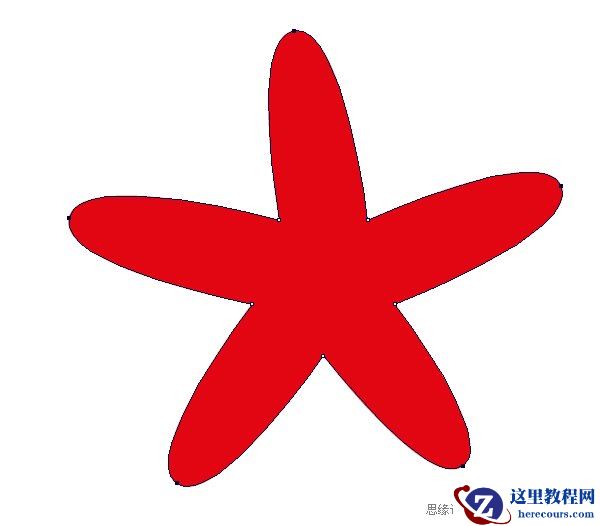 Illustrator绘制立体真实的海星教程