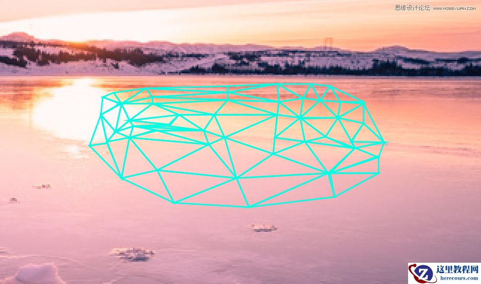 Illustrator简单快速的把图片变成几何背景