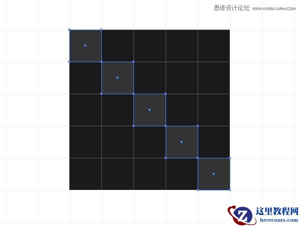 Illustrator创建大气典雅的无缝拼贴图案