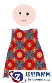 Illustrator绘制可爱布娃娃教程