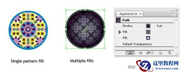 Illustrator中创建无缝图案的方法