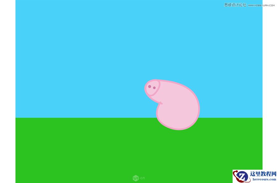 佩奇插画：用AI绘制卡通风格的小猪佩奇