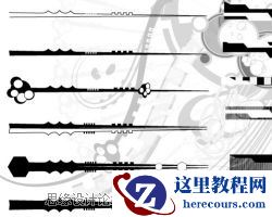 30组高质量的Illustrator笔刷