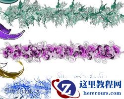 30组高质量的Illustrator笔刷