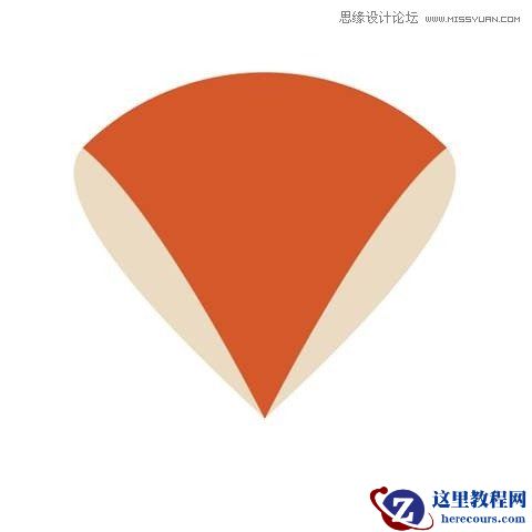 Illustrator绘制复古风格的可爱卡通狐狸