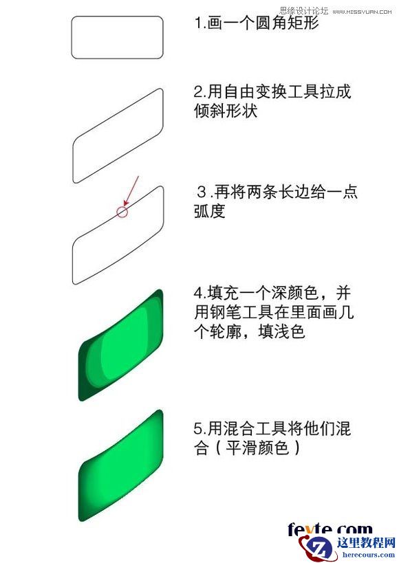 Illustrator绘制时尚炫彩的电话线效果