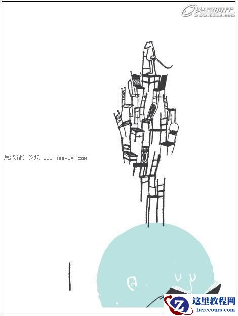 Illustrator教程:制作Band of Horses的宣传海报