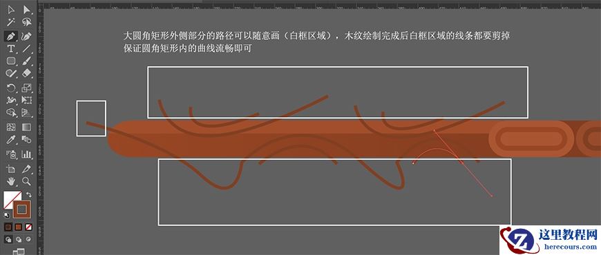 圣诞插画:AI绘制简约风格圣诞节插画