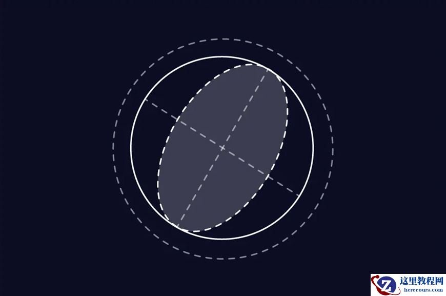 Illustrator绘制时尚立体效果的星球插画