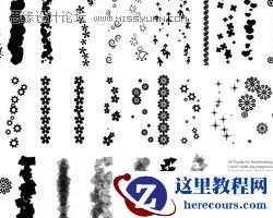 30组高质量的Illustrator笔刷