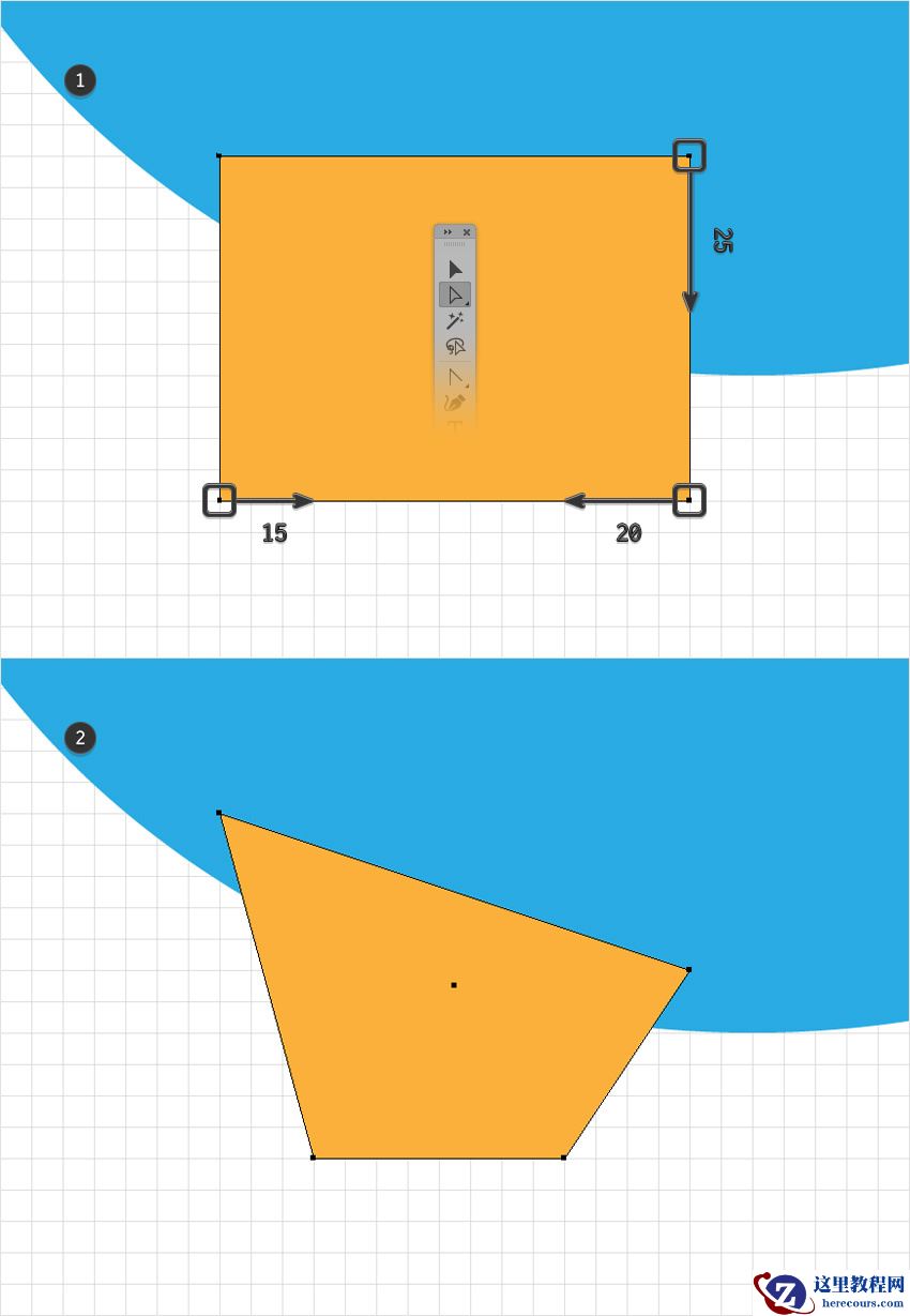 Illustrator绘制卡通风格的存钱罐插画图