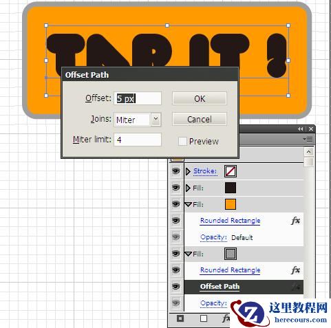 Illustrator创建一个可以无限重用的按钮样式
