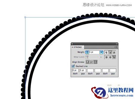 Illustrator绘制复杂图案矢量心形插画