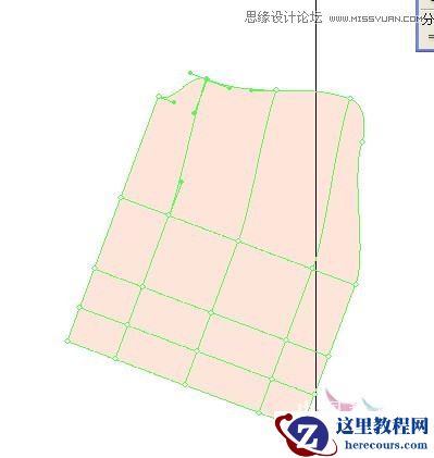 Illustrator网格工具绘制写实美女教程