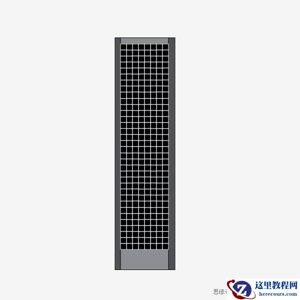 Illustrator教程:绘制城市中的高楼大厦