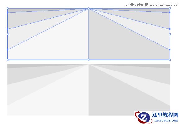 Illustrator简单制作时尚的凹凸海报背景