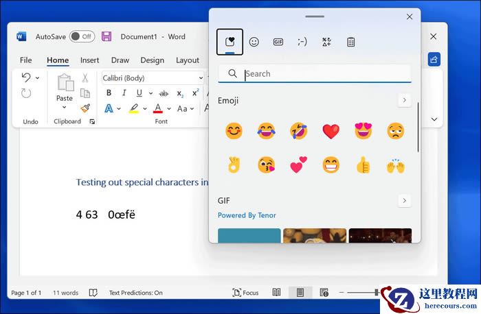 Win11系统怎么输入特殊字符?Win11输入特殊字符教程