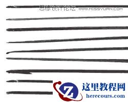 30组高质量的Illustrator笔刷