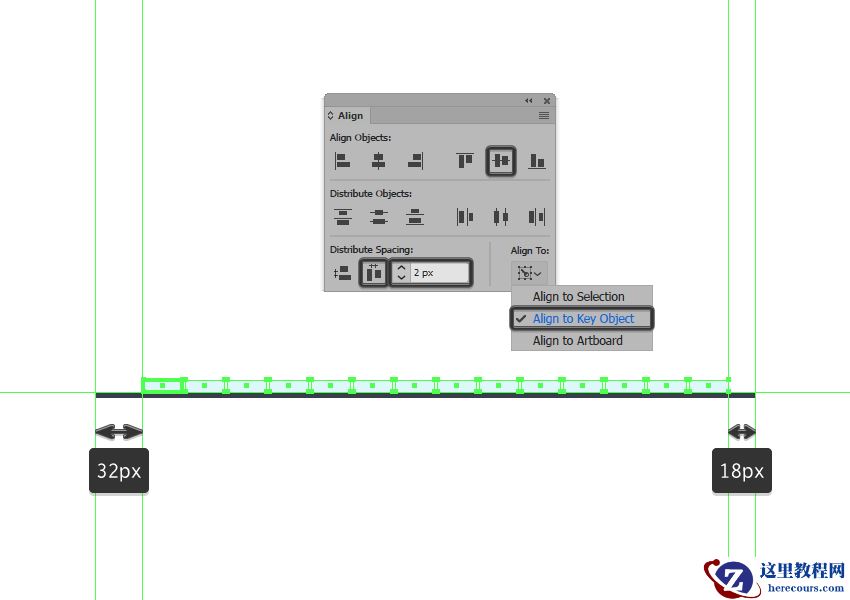 Illustrator创建MEB风格的厨房简约布局