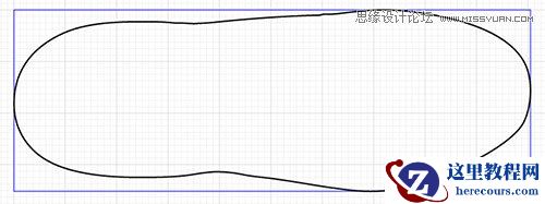 Illustrator绘制蓝色逼真的运动鞋教程