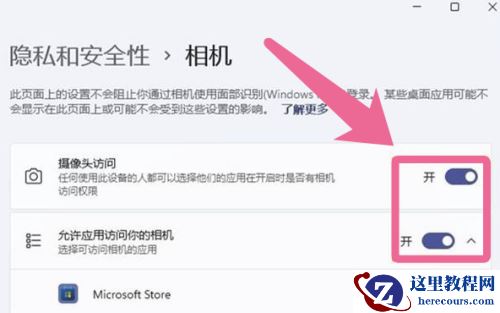 win11摄像头被禁用怎么解除？win11解除摄像头禁用方法