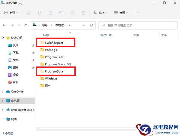 Win11查看系统隐藏文件方法教程
