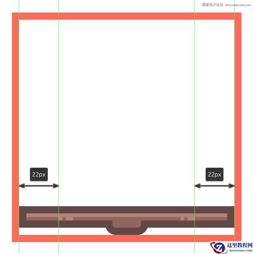 Illustrator绘制扁平化风格的城堡图标