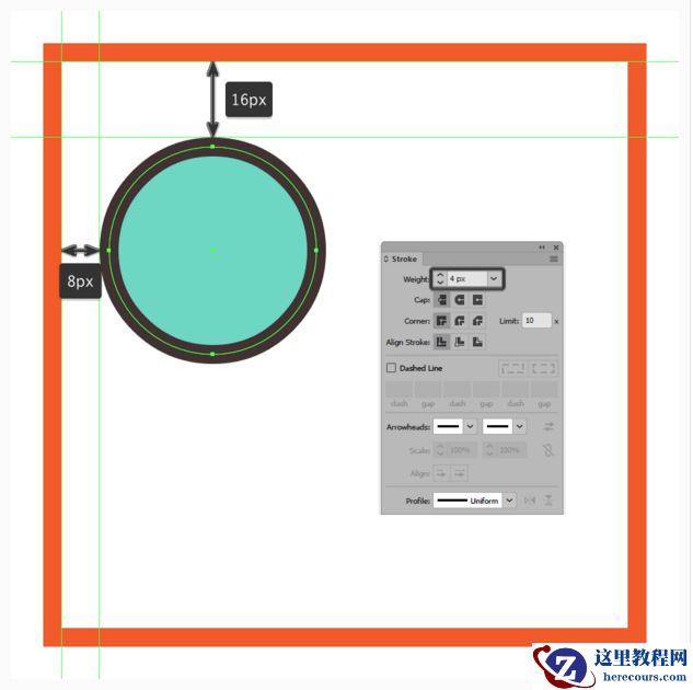 Illustrator制作简约风格的时尚图标包