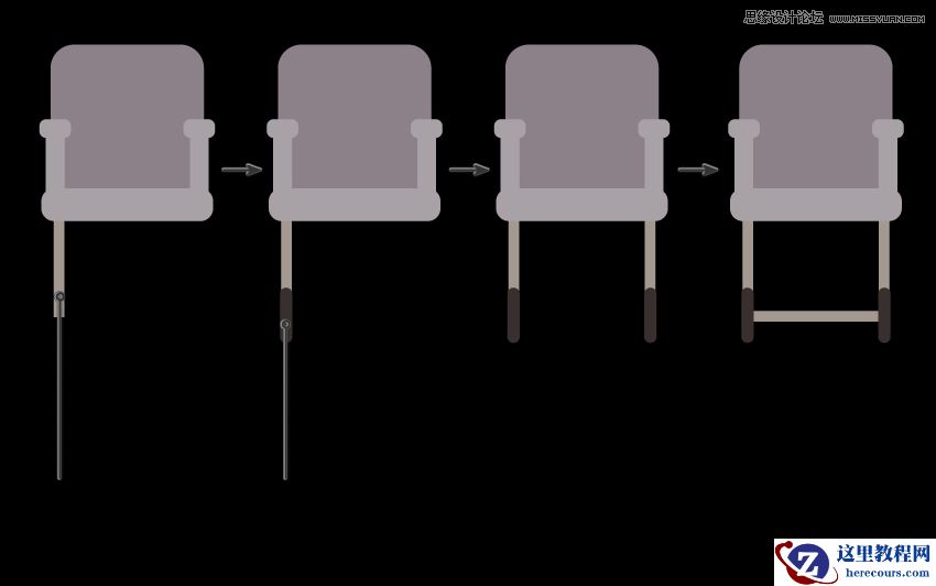 Illustrator设计声音恐惧症场景图