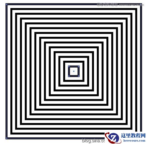 Photoshop制作立体效果的正方形迷宫