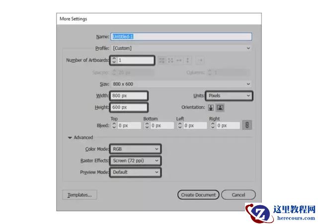 Illustrator制作简约风格的分享图标
