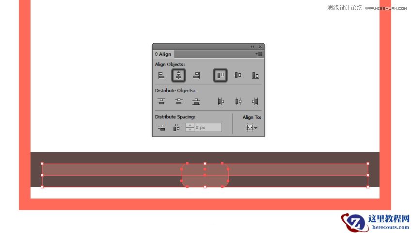 Illustrator绘制扁平化风格的城堡图标