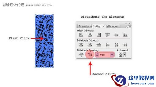 Illustrator制作彩色打印喷溅效果