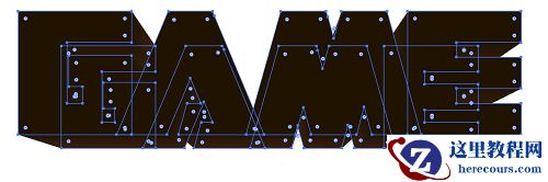 Illustrator设计3D立体风格的游戏LOGO教程