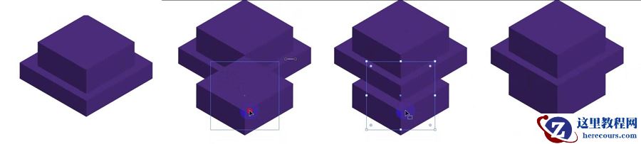 Illustrator绘制2.5D风格的插画作品