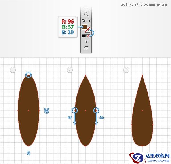 Illustrator设计时尚有趣的卡通人物脸部