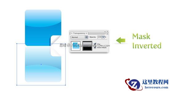 Illustrator中快速制作反光效果
