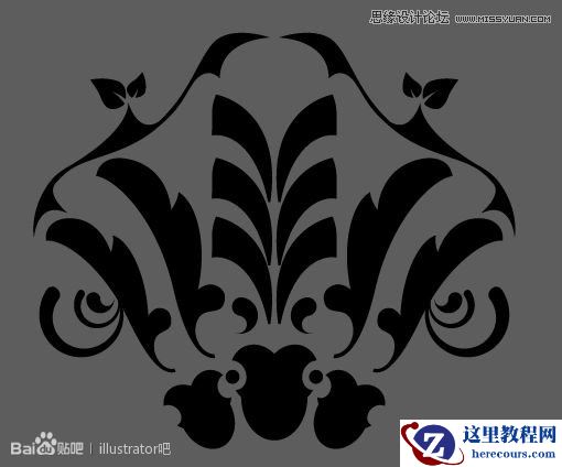 Illustrator使用钢笔制作窗帘布效果