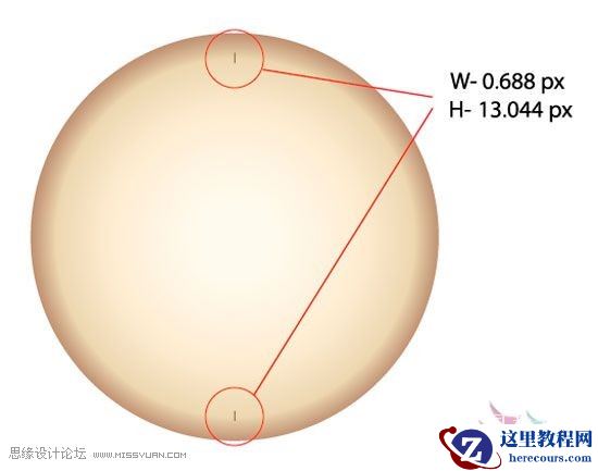 Illustrator简单绘制金色指南针