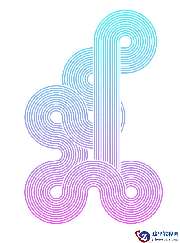 Illustrator绘制创意的几何艺术图案教程