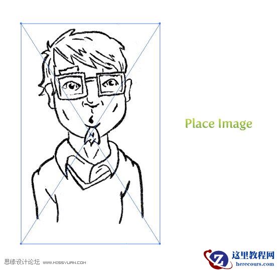 Illustrator创建粗略风格的矢量图形