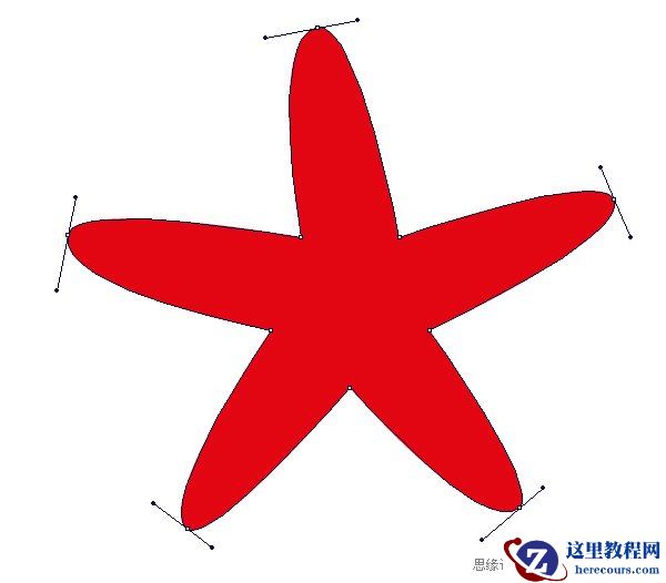 Illustrator绘制立体真实的海星教程