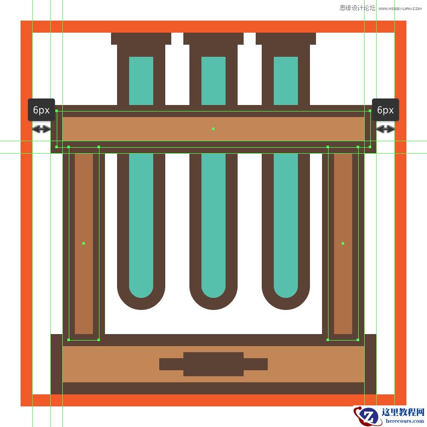 复古图标:AI设计科学主题图标教程