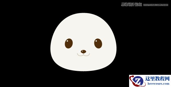 Illustrator绘制春季抱着花朵的小兔子