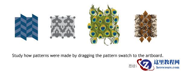 Illustrator中创建无缝图案的方法